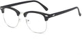 Blue Light Blocking Glasses Computer Reading Glasses Retro Eyeglasses Frame Anti UV Transparent Lens Anti Eye Fatigue Lightweight Fashion Professional Unisex for Smartphone Screens Computer TV