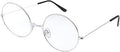 ALLY-MAGIC Round Glasses, Retro Eyeglasses Vintage Metal Frame Clear Lens Glasses for Men Women Unisex Cosplay Accessories Y7FGYXYJ