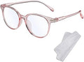 Blue Light Blocking Glasses - Fashion Oval Transparent Frame Reading Glasses Blue Light Eyeglasses Lightweight Anti Eyestrain Computer Gaming Eyewear Unisex