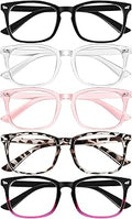 Okany Blue Light Blocking Computer Glasses for Women,Men, Lightweight Anti Glare Eyeglasses 5 Pack