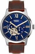 Fossil Townsman Watch for Men, Mechanical Automatic Movement with Stainless Steel or Leather Strap