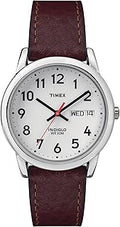 Timex Men's Easy Reader 35mm Date Window Leather Strap Watch