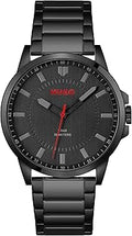 Analogue Quartz Watch for Men Collection #First - Available with Stainless Steel Bracelet or Leather Strap