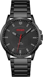 Analogue Quartz Watch for Men Collection #First - Available with Stainless Steel Bracelet or Leather Strap