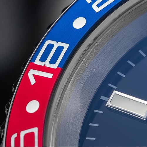 ADDIESDIVE AD2050 GMT Watch Swiss Ronda 20Bar Waterproof