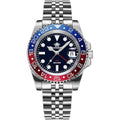 ADDIESDIVE AD2050 GMT Watch Swiss Ronda 20Bar Waterproof
