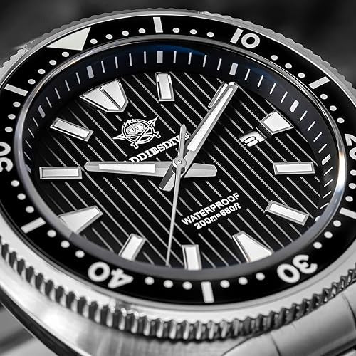 ADDIESDIVE 200M Diving Watch Sapphire Quartz Men’s Watch
