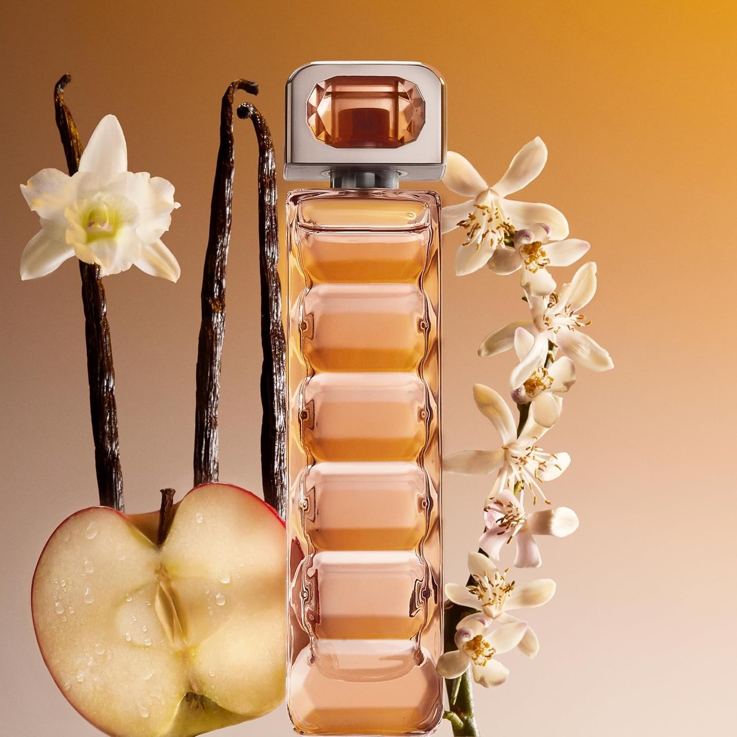BOSS Woman - Eau de Toilette for Her - Ambery Fragrance With Notes Of Crispy Apple, Orange Flowers, Creamy Vanilla - Medium Longevity