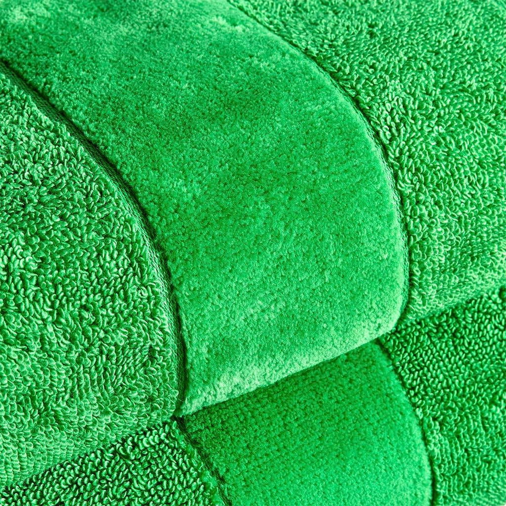 Christy Prism 2-Piece Bath Towel Set – 100% Turkish Cotton, Super Soft, Quick Dry, Absinthe Green