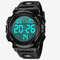 Digital Watch, Mens Digital Watch Military Watches for Men 5ATM Waterproof Outdoor Sports Watch with Light/Alarm/Date/Shockproof/Chronograph, Gift