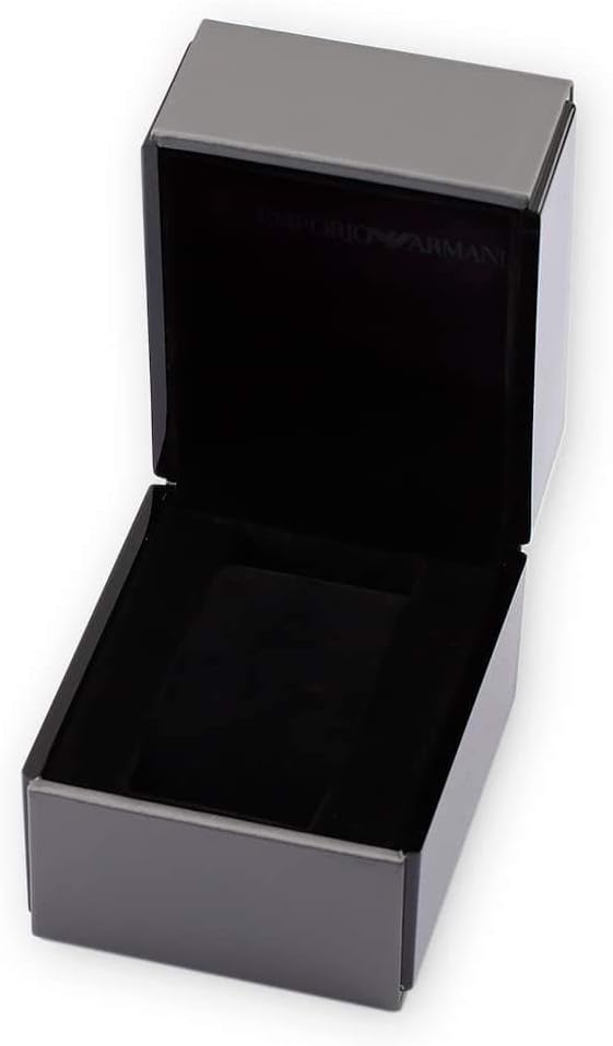 Emporio Armani Watch for Men, Quartz 2 sub dial Chronograph Movement and 43mm Case Size with Leather Strap