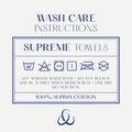 Christy Supreme Hygro 6 Piece Towel Set – 100% Supima Cotton, Ultra Soft, Super Absorbent, 650 GSM, Mocha Brown