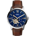 Fossil Townsman Watch for Men, Mechanical Automatic Movement with Stainless Steel or Leather Strap