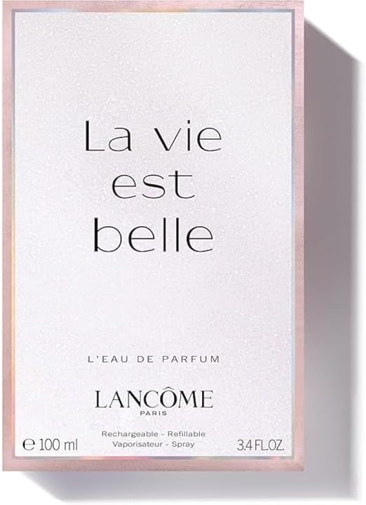Lancôme La Vie Est Belle Full-Size Eau de Parfum, Alluring Vanilla Accord, Luxury Floral Gourmand Fragrance with Iris, Iconic Floral Sweet Feminine Perfume for Her