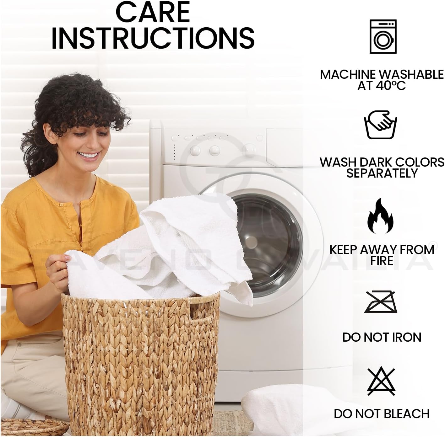 GC GAVENO CAVAILIA 8 Piece Cotton Towel Set – Quick Dry Highly Absorbent Teal Bathroom Towels