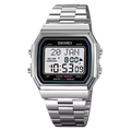 2113 Men's Islamic Prayer Watch – Azan Alarm, Qibla Compass, Hijri Calendar & Digital Sports Wristwatch with Backlight