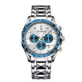 Luxury Men's Blue Dial Watch – Fashion Business Wristwatch for Men | Elegant Gift Timepiece