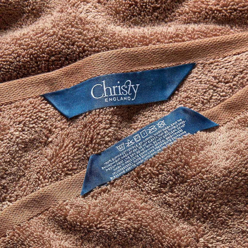 Christy Supreme Hygro 6 Piece Towel Set – 100% Supima Cotton, Ultra Soft, Super Absorbent, 650 GSM, Mocha Brown